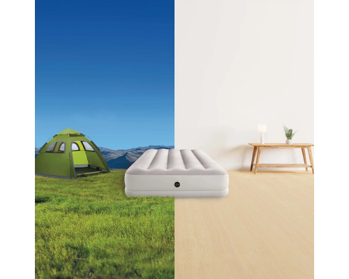 Intex Dura-Beam Prestige Mid-Rise Air Mattress, 191 x 99 x 30 cm, with electric pump, 64177, image , 6 image