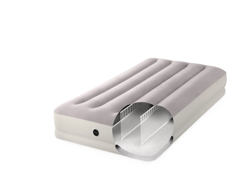 Intex Dura-Beam Prestige Mid-Rise Air Mattress, 191 x 99 x 30 cm, with electric pump, 64177, image , 3 image