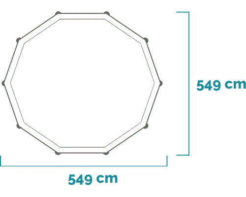 Intex Prism Frame Premium, 549 x 122 cm, Above Ground Pool with Filter Pump, 26732NP, image _ab__is.image_number.default