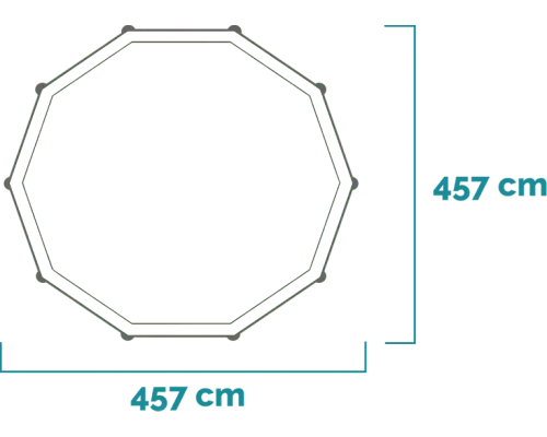 Сглобяем басейн INTEX Prism Frame Premium, 457 x 122 см, с филтърна помпа, 26726NP, image _ab__is.image_number.default