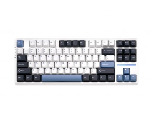 VGN Wireless Gaming Mechanical Keyboard - V87 Starry Sky - Dynamic Silver Switches [Linear], image 