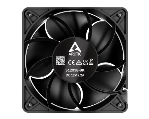 Arctic Server Fan 120x120x38 Dual Ball - S12038-8K - ACFAN00294A, image , 5 image