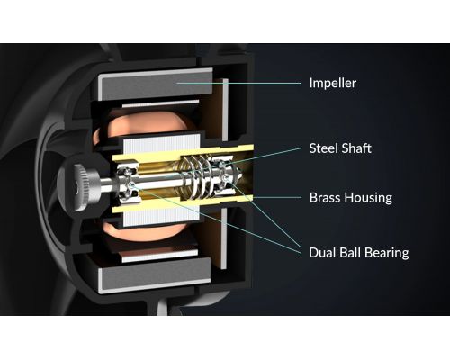 Arctic Server Fan 120x120x38 Dual Ball - S12038-8K - ACFAN00294A, image , 6 image