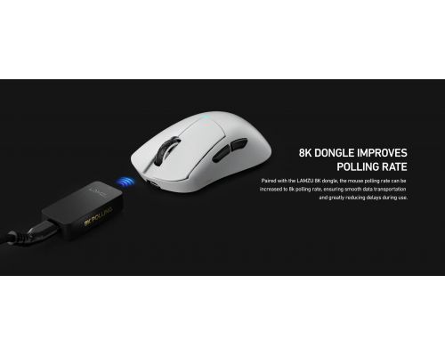 Lamzu 8K DONGLE - White, image , 7 image