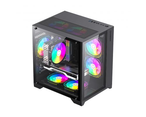 Gamemax Case mATX - Infinity Mini Black, image , 3 image