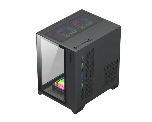 Gamemax Case mATX - Infinity Mini Black, image , 5 image