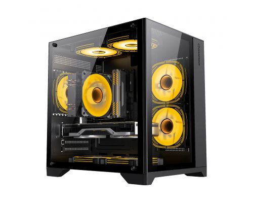 Gamemax Case mATX - Infinity Mini Black, image , 6 image