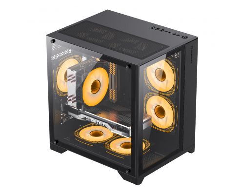 Gamemax Case mATX - Infinity Mini Black, image , 8 image