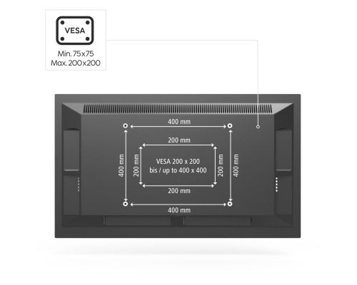 Hama TV Ceiling Mount, Swivel, Height-adjustable, 117 cm (46") up to 20 kg, 220876, image , 15 image