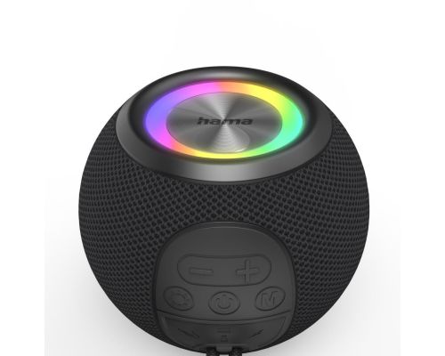 HAMA Блутут колонка "Ball Shape Speaker", 5 светлинни режима, 5W, image _ab__is.image_number.default