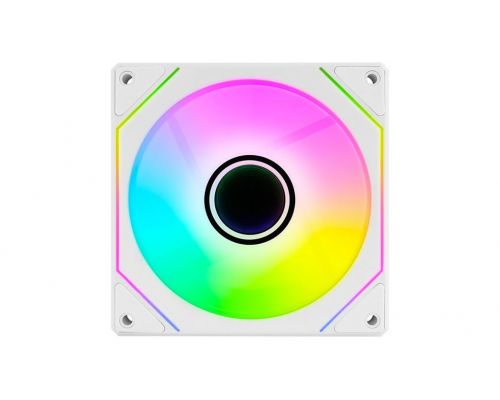 AeroCool вентилатор Fan 120mm Phantom M-3 - Infinity Mirror ARGB - White, image _ab__is.image_number.default