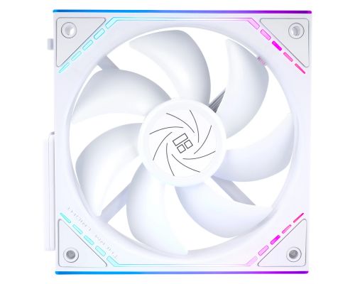 Thermalright Fan Pack 3-in-1 3x120mm - TL-M12QW x 3 - White, Infinity Mirror, Daisy-Chain, A-RGB, image , 3 image