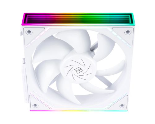 Thermalright Fan Pack 3-in-1 3x120mm - TL-M12QW x 3 - White, Infinity Mirror, Daisy-Chain, A-RGB, image , 7 image
