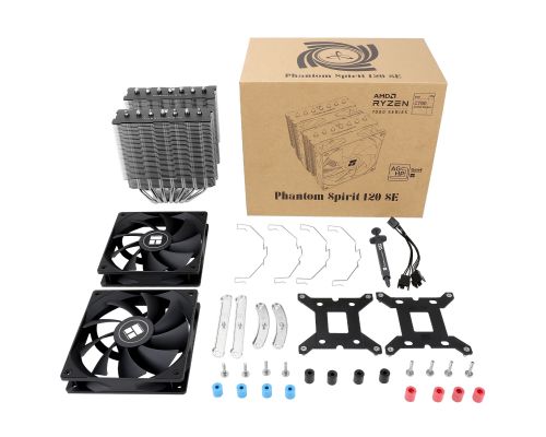 Thermalright CPU Cooler Phantom Spirit 120 SE - Dual-Tower - LGA1851/LGA1700/AM5, image , 9 image