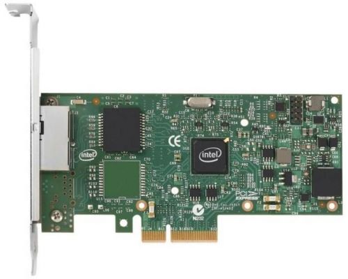 Fast Ethernet PCI Adapter Intel I350-T2V2, Dual Gigabit Server Adapter PCI-Ex 10/100/1000, 2xRJ45, image 