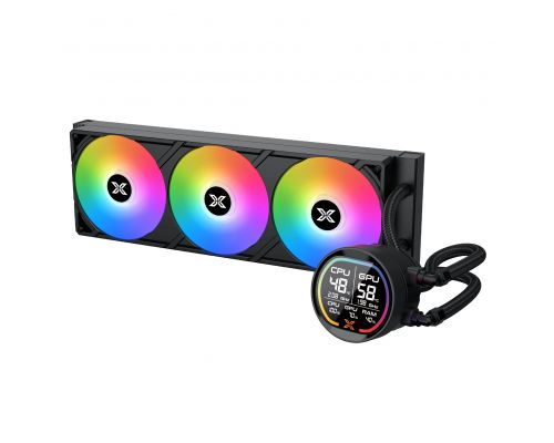 Xigmatek Water Cooling LK Pro 360 Digital - 2.7 inch Digital LCD Display, image , 2 image