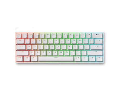 MCHOSE геймърска механична клавиатура Gaming Mechanical Keyboard Ace 60 Pro - 8K, TTC Uranus Magnetic Switch - Standard [Linear] (English US), White, image 