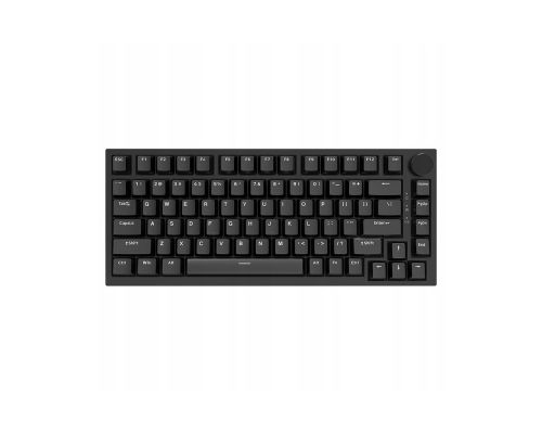 Ajazz геймърска механична клавиатура Gaming Mechanical Keyboard AK820 - Red Switches [Linear] (English US), Black, White Backlight, image 