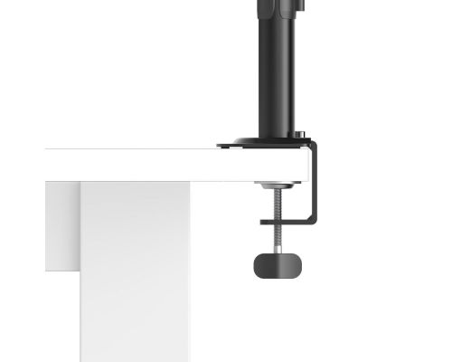 Hama Monitor Mount, Height-adjustable, Swivel / Tilt, 13" - 35", black, image , 4 image