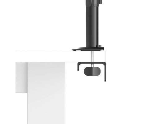 Hama Monitor Mount, Height-adjustable, Swivel / Tilt, 13" - 35", black, image , 5 image