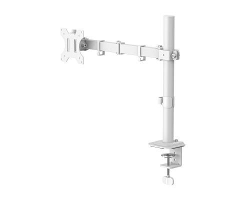 Hama Monitor Mount, Height-adjustable, Swivel/Tilt, Pull-out, 13" - 35", white, image 