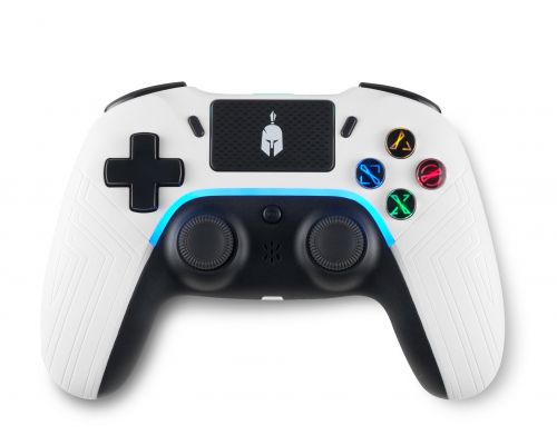 Wireless Gamepad Spartan Gear Aspis 4, for PC and PS4, White, image 