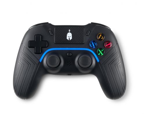 Wireles Gamepad Spartan Gear Aspis 4, for PC and PS4, Black, image 