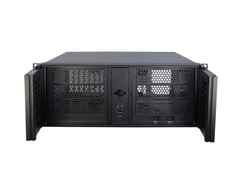 Case InterTech 4U-4098-S, 4U, 19", Black, image , 2 image