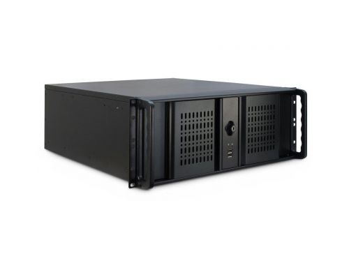 Case InterTech 4U-4098-S, 4U, 19", Black, image 