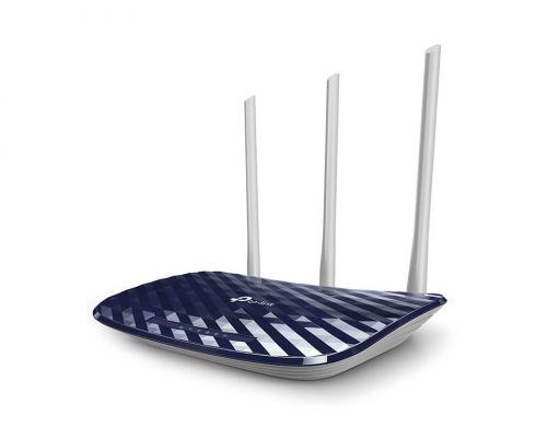 Безжичен рутер TP-Link Archer C20 AC750, 2.4/5 GHz, 300 - 433 Mbps, 10/100, image _ab__is.image_number.default