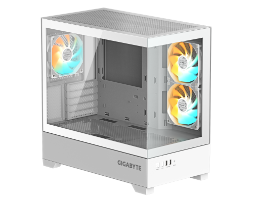 Кутия GIGABYTE C201 PANORAMIC ICE + 3 ARGB Вентилатора, image _ab__is.image_number.default