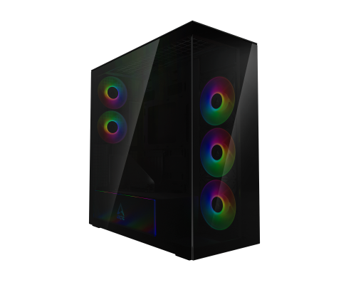 Кутия за компютър Arctic Xtender VG - Black Mid-Tower, image 