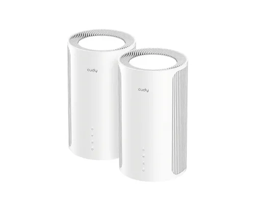 Whole Mesh System Cudy M11000 BE11000 Tri-Band 2.4/5/6Ghz 688 - 5765 Mbps - 2 Pack, image 