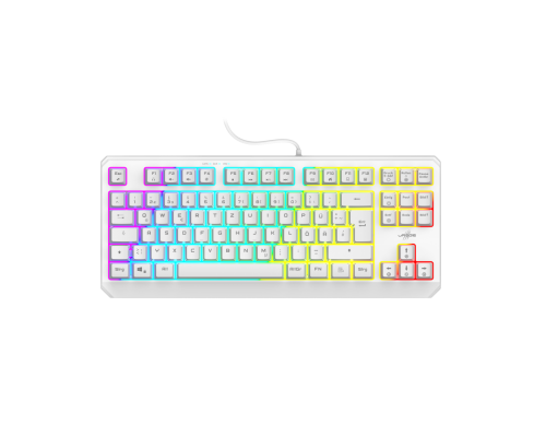 uRage "Exodus 220 TKL" Gaming Keyboard, white, image 