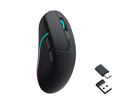 Геймърска Безжична мишка Keychron M3, Matte Black, image _ab__is.image_number.default