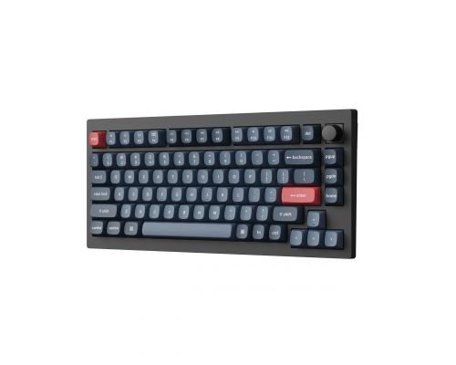 Mechanical keyboard Keychron V1 MAX QMK 75% Carbon Black - Wireless, image , 4 image