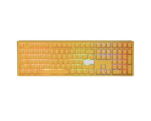 Геймърскa механична клавиатура Ducky One 3 Yellow Full-Size, Cherry MX Clear, image 
