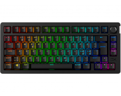 Безжична геймърска механична клавиатура с HyperX Alloy Rise 75, image 
