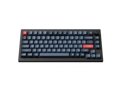 Механична клавиатура Keychron V1 MAX QMK 75% Carbon Black - Wireless, image _ab__is.image_number.default