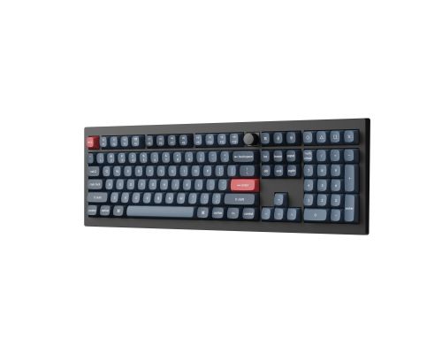 Механична клавиатура Keychron V6 MAX QMK Carbon Black - Wireless, Full-Size, image _ab__is.image_number.default