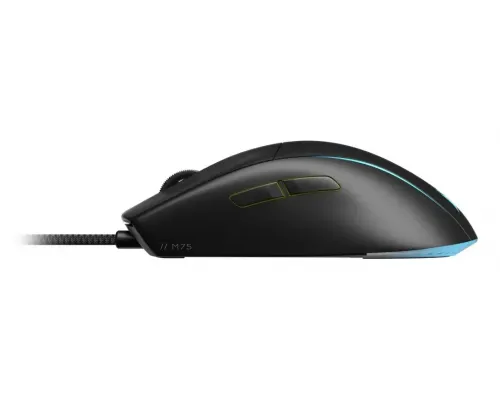 Corsair M75 Black Lightweight RGB Optical Gaming Mouse, image , 2 image