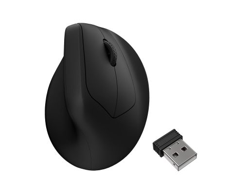 Keychron M5 Wireless Ergonomic Mouse 8K - Black, image 