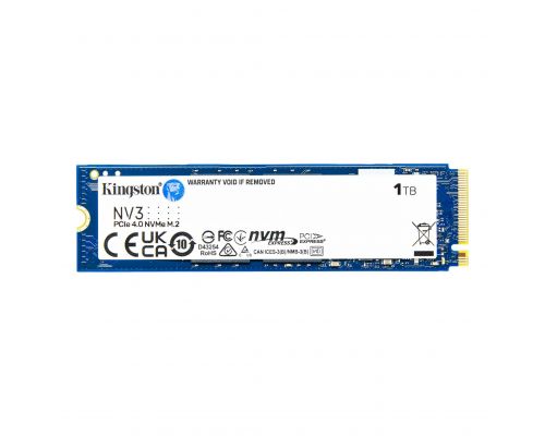 SSD KINGSTON NV3 M.2-2280 PCIe 4.0 NVMe 1000GB, image 