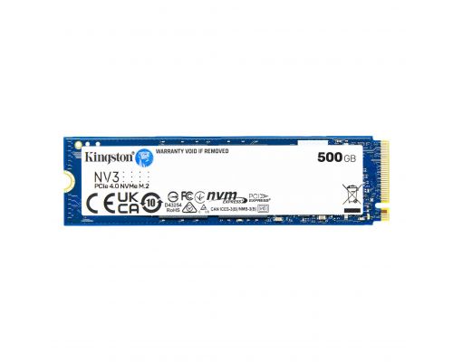 SSD KINGSTON NV3 M.2-2280 PCIe 4.0 NVMe 500GB, image 