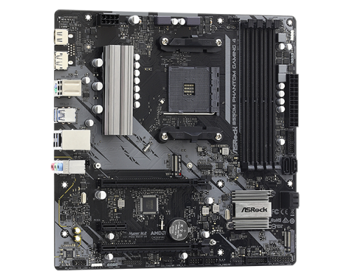 Motherboard ASRock B550M Phantom Gaming 4, AM4, image , 2 image