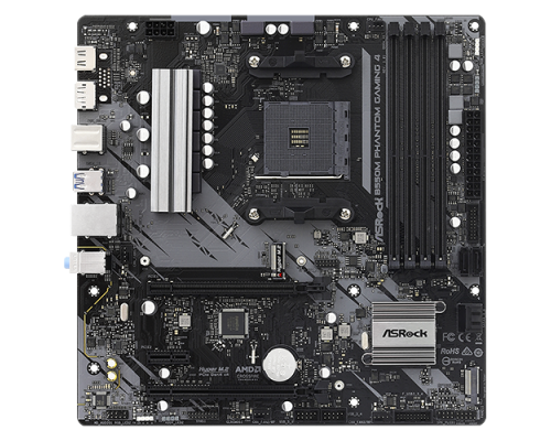 Motherboard ASRock B550M Phantom Gaming 4, AM4, image 