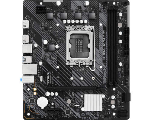 Motherboard ASRock H610M-H2/M.2, DDR5, mATX, image 