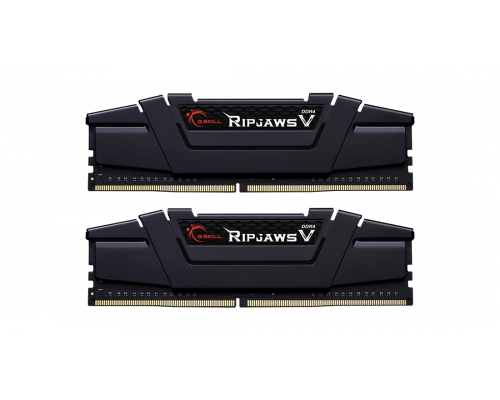 Памет G.SKILL Ripjaws V Black 16GB(2x8GB) DDR4 3200MHz F4-3200C16D-16GVKB, image 