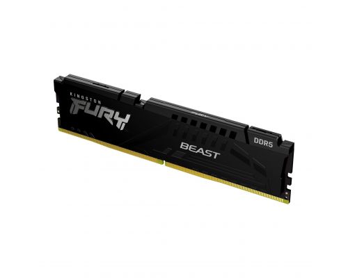 Memory Kingston FURY Beast Black 16GB DDR5 - KF564C32BBE-16, image , 2 image