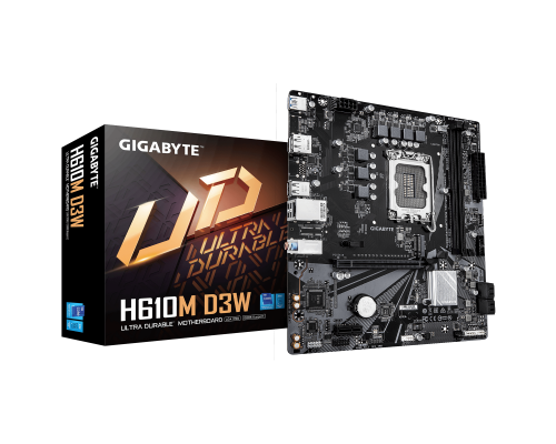 Motherboard GIGABYTE H610M D3W Socket 1700, DDR5, Micro ATX, image , 4 image